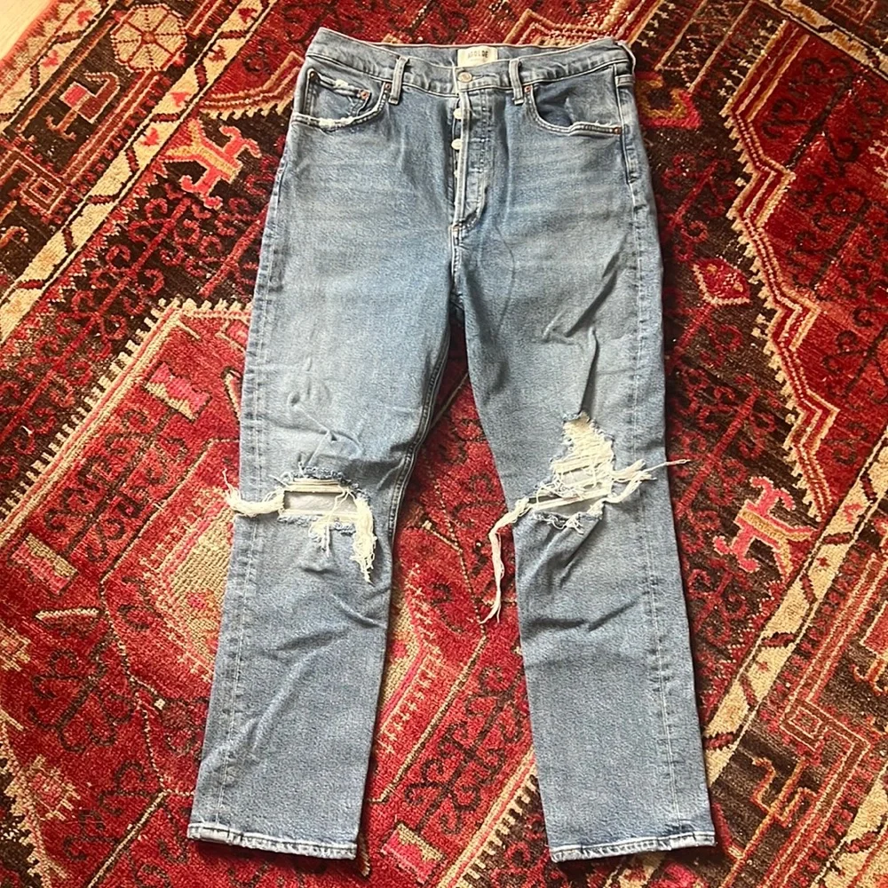 Agolde Riley Jeans - Picture 1 of 3
